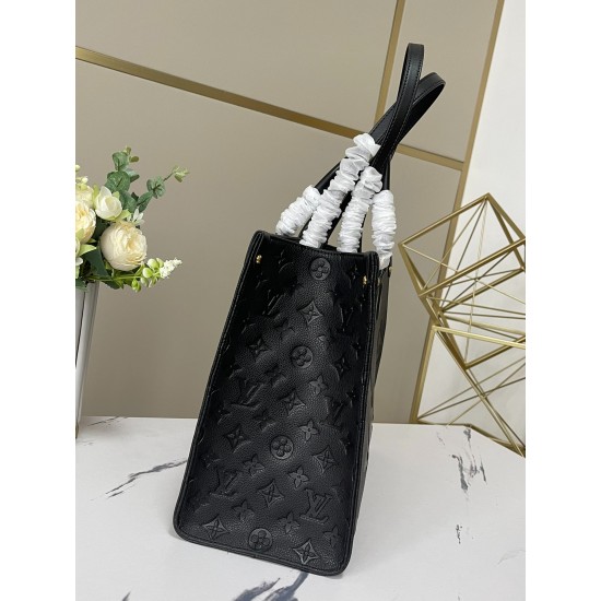 LV Monogram Canvas Onthego MM Black [Budget Edition]