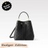 Louis Vuitton Monogram NeoNoe MM Bucket Bag Black [Budget Edition]
