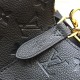 Louis Vuitton Monogram NeoNoe MM Bucket Bag Black [Budget Edition]