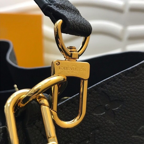 Louis Vuitton Monogram NeoNoe MM Bucket Bag Black [Budget Edition]