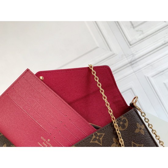 Louis Vuitton Félicie Pochette Crossbody Bag [Budget Edition]