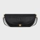 CELINE Soft Triomphe Halfmoon Bag – Shiny Lambskin, Large Shoulder Bag