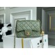 CC Classic Mini Flap Bag Olive Green