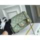 CC Classic Mini Flap Bag Olive Green