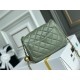 CC Classic Mini Flap Bag Olive Green