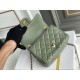 CC Classic Mini Flap Bag Olive Green
