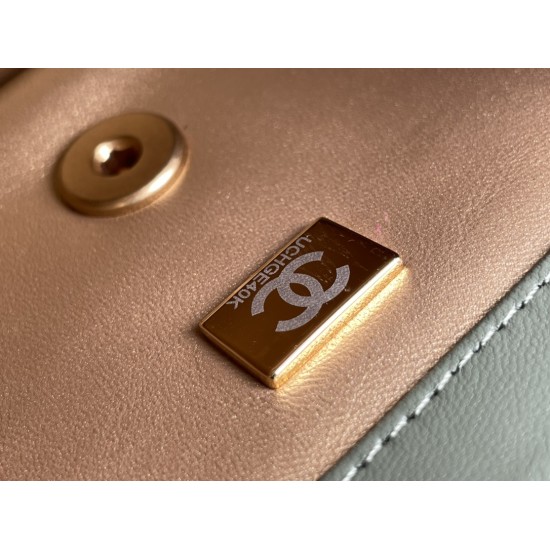 CC Classic Mini Flap Bag Olive Green