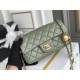 CC Classic Big Mini Flap Bag Olive Green