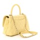 Chanel Caviar Quilted Mini Coco Handle Flap Yellow Chanel Caviar Quilted Mini Coco Handle Flap Yellow