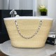 CHANEL Large Tote- Braided Straw White