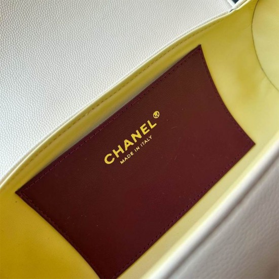 CHANEL Small Bowling Bag - Yellow