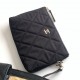 CHANEL Small Tote - Braided Straw Black