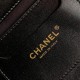 CHANEL Small Tote - Braided Straw Black