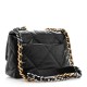 Chanel  Lambskin Quilted Medium Chanel 19 Flap Black