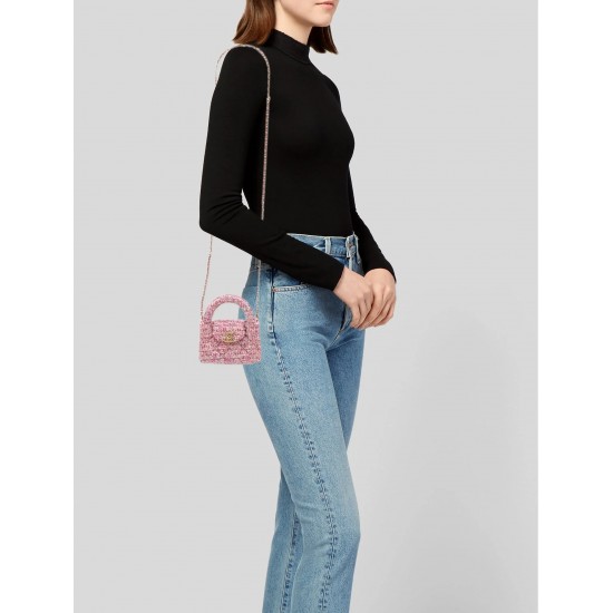 Chanel 2024 Tweed Nano Shopper