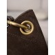 Chanel 2026C Large Hippie Hobo Bag - Suede Calfskin in Deer Brown (Caramel)