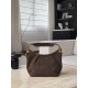 Chanel 2026C Small Hippie Hobo Bag - Chocolate Suede & Leather Handle