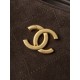 Chanel 2026C Small Hippie Hobo Bag - Chocolate Suede & Leather Handle