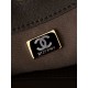 Chanel 2026C Small Hippie Hobo Bag - Chocolate Suede & Leather Handle