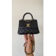 Chanel 24K Coco Handle Nano Bag – White Caviar with Champagne Gold Hardware Chanel 24K Coco Handle Nano Bag – White Caviar with Champagne Gold Hardware