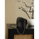 Chanel 25A Crystal Classic Flap Mini Bag | Diamond CF Evening Bag