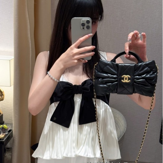 Chanel 25K Bow Mini Bag-- 2025/26 Fall-Winter 
