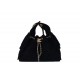 Chanel 25K Black Suede Hobo Bag | Small 25Bag