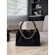 Chanel 25K Black Suede Hobo Bag | Small 25Bag