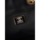 Chanel 25K Black Suede Hobo Bag | Small 25Bag