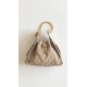 Chanel 25C Gray Suede Hobo Bag | Small 25Bag