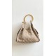 Chanel 25C Gray Suede Hobo Bag | Small 25Bag