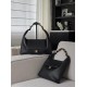 Chanel 25K Hippie Hobo Bag - Oversized Quilted Black Leather with Chunky Aged Gold Chain