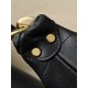 Chanel 25K Horizontal Hippie Bag - Oversized Quilted Black Leather