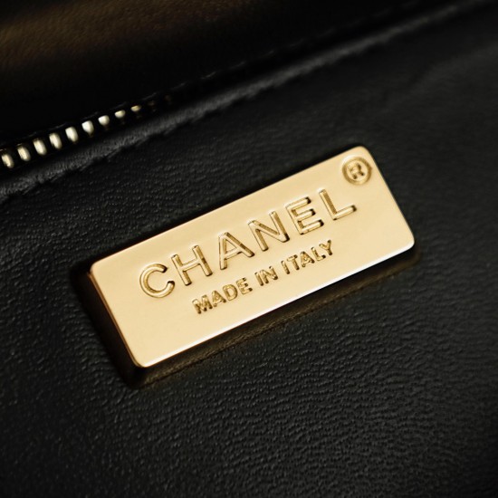 Chanel 26C Crystal Classic Flap Bag  Full Crystal CF Sequin Evening Bag