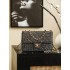 Chanel 26C Crystal Classic Flap Mini Bag | Full Crystal CF Evening Bag