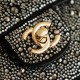 Chanel 26C Crystal Classic Flap Mini Bag | Full Crystal CF Evening Bag