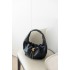 Chanel 26C Drawstring Hobo Bag – Black Calfskin with Vintage Gold Hardware