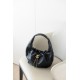 Chanel 26C Drawstring Hobo Bag – Black Calfskin with Vintage Gold Hardware
