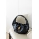Chanel 26C Drawstring Hobo Bag – Black Calfskin with Vintage Gold Hardware