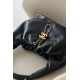Chanel 26C Drawstring Hobo Bag – Black Calfskin with Vintage Gold Hardware