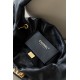 Chanel 26C Drawstring Hobo Bag – Black Calfskin with Vintage Gold Hardware