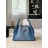 Chanel 26P Hobo Bag Small - Gradient Denim Blue with Aged Gold Hardware