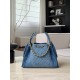 Chanel 26P Hobo Bag Small - Gradient Denim Blue with Aged Gold Hardware