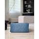 Chanel 26P Hobo Bag Small - Gradient Denim Blue with Aged Gold Hardware