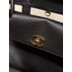 Chanel 26S Small Shopping Bag – Grained Calfskin, Black Tote (Runway Collection)