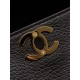 Chanel 26S Small Shopping Bag – Grained Calfskin, Black Tote (Runway Collection)
