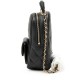 Chanel Black Quilted Caviar Mini Backpack Pale Gold Hardware