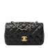 Chanel Caviar Quilted Mini Rectangular Flap｜Black｜Crossbody Bag