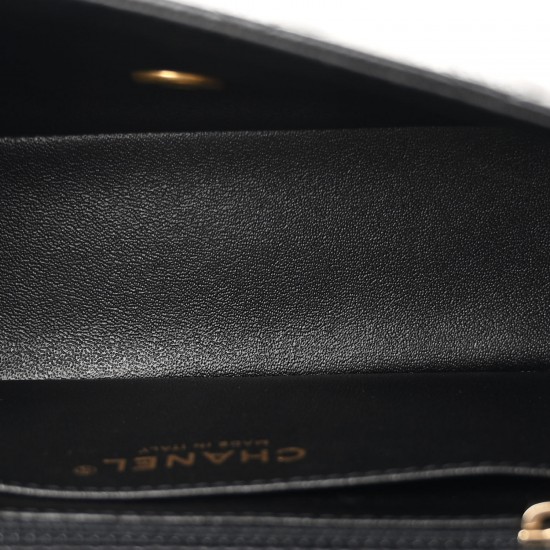 Chanel Caviar Quilted Mini Rectangular Flap｜Black｜Crossbody Bag
