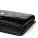Chanel Caviar Quilted Wallet on Chain (WOC)｜Black
